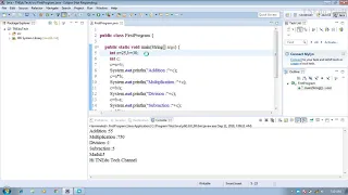 Java programming beginning part 3 - Methods returns values with Arithmetic Operations