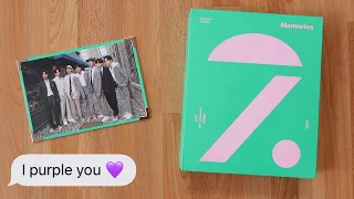 unboxing bts memories of 2020 dvd