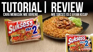 mie sukses isi 2 rasa ayam kecap tutorial review