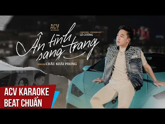 Karaoke | Ân Tình Sang Trang -Nth | Beat Tone Chuẩn