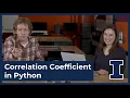 Correlation Coefficient in Python - Data Science DISCOVERY