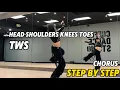 Lagu Step by Step TWS(투어스) 'Head Shoulders Knees Toes' Chorus Challenge Tutorial | Mirrored | Roy Huang