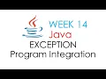 Exception Program Integration Computer Programming 2 Java