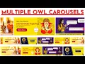 Owl Carousel Multiple Responsive Owl Carousel How To Make Carousel Using Css JS And Jquery