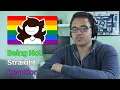Being Not Straight Reaction from an AceAro Perspective