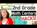2nd Grade Math Centers Low-Prep Ideas with Hacks That Actually Work Fun Engaging Activities