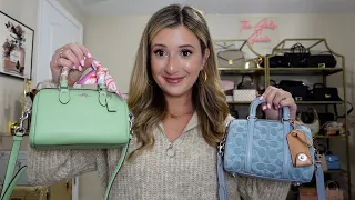 Coach Mini Rowan vs Ruby 18 Review Comparison What Fits