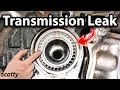 How to Fix a Transmission Leak in Your Car Axle Seal