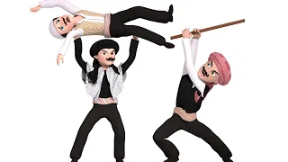 خناقة العقيد أبو عضل غيرته على خطيبته سوسو حارة وناسة 