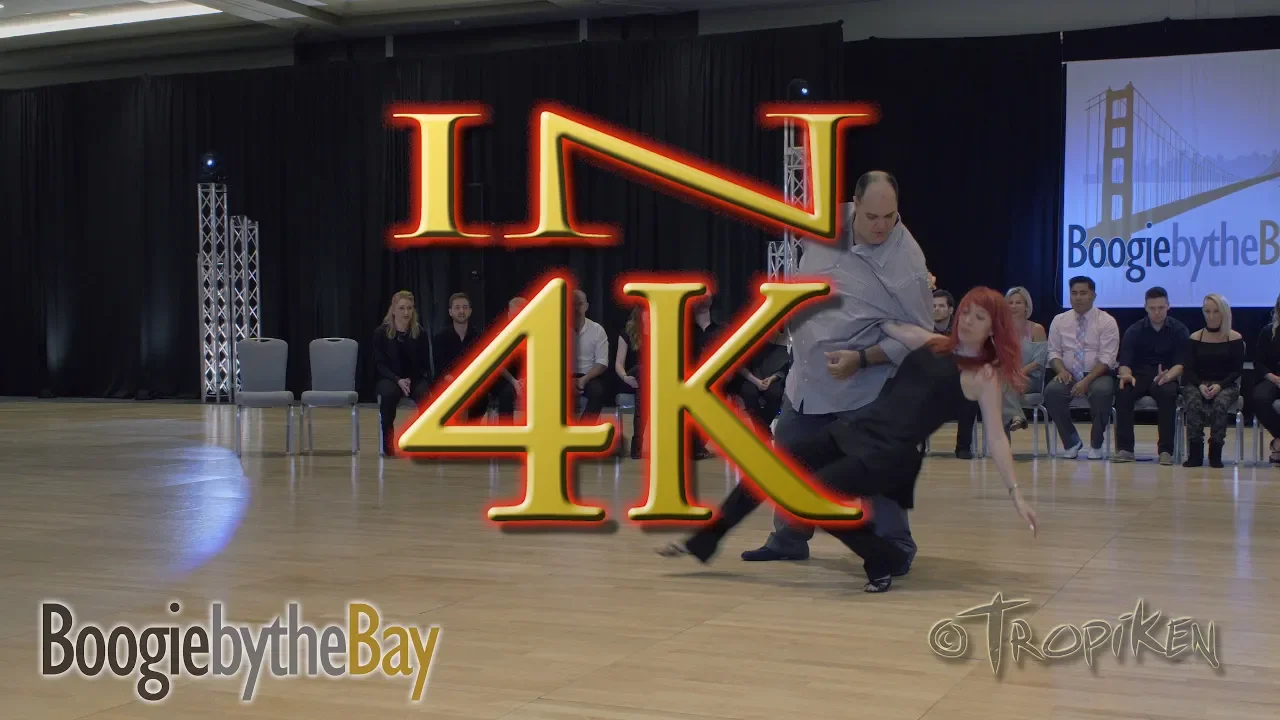John Lindo & Larisa Tingle - 2017 Boogie by the Bay (BbB) WCS Dance Champions Strictly Swing - IN 4K