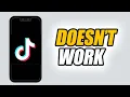 How To Fix TikTok App Doesn't Work | Easy \u0026 Quick