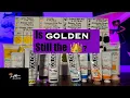 Acrylic paint comparison GOLDEN vs UTRECHT vs MASTERS TOUCH