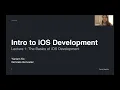 Intro to iOS Development Lecture 1 - Intro to Swift XCode