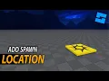 How to Add a Spawn Location in Roblox Studio