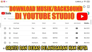 cara download musik di youtube gratis dan bebas hak cipta