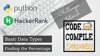Python Finding the percentage Hackerrank Solution