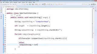 IP S in the Camel case format Your task is to convert this string into snake case format