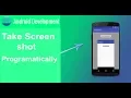 How to take the ScreenShot of layout and save it into Gallery YouTube