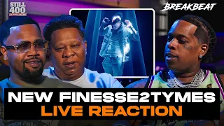 mannie fresh u0026 juvenile react live to finesse2tymes 