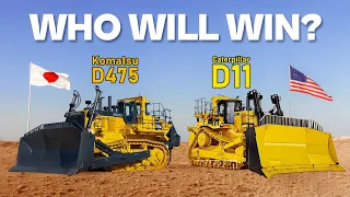 MONSTER Bulldozer Showdown D-11 vs D-475 Who Wins