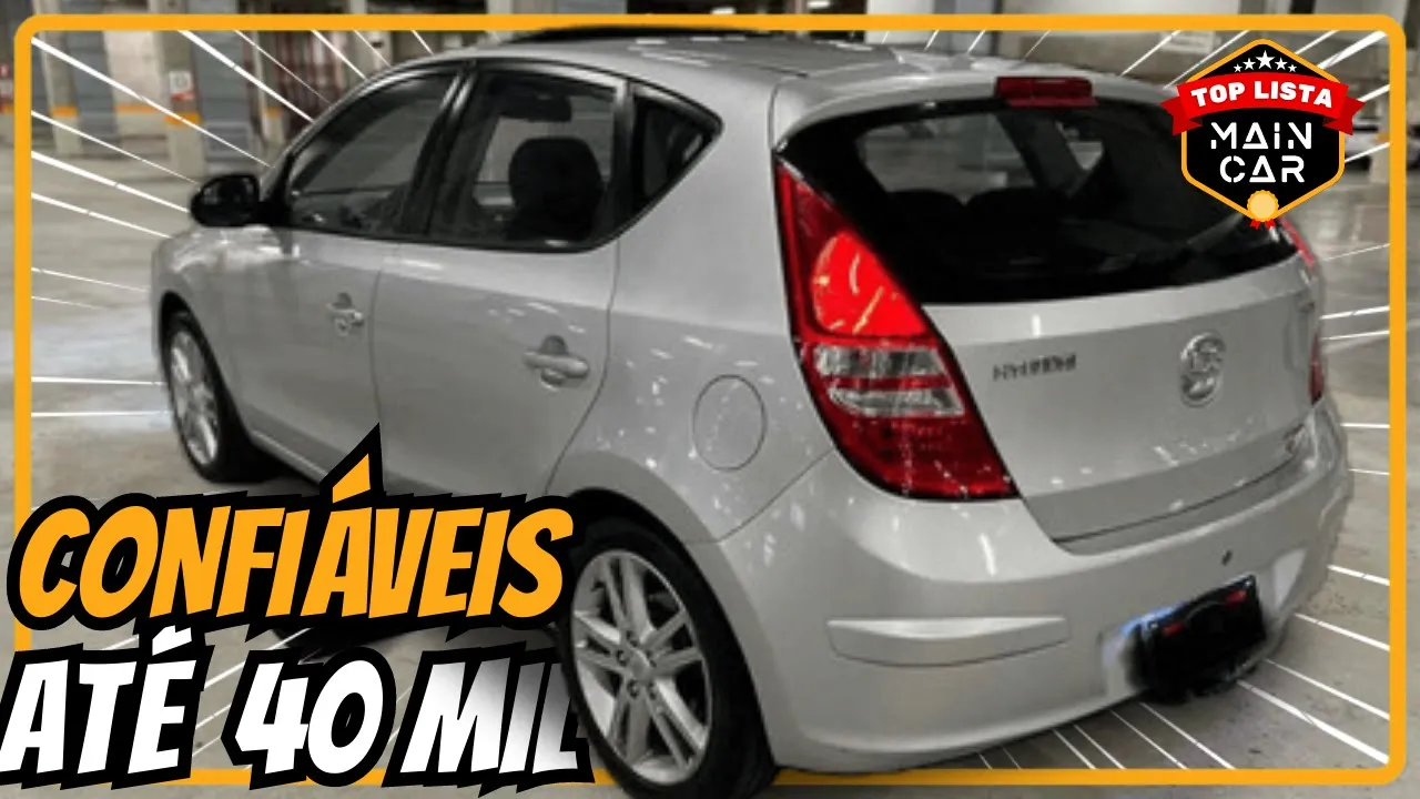 5 MELHORES carros até 40 MIL | INCRÍVEL????