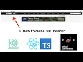 How to clone a BBC header with React and Styled-components 3 - Create a brand new Header Component