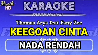 Download KEEGOAN CINTA-Thomas Arya feat Fany Zee(Karaoke/Lirik)NADA RENDAH MP3