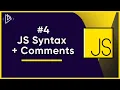JavaScript Syntax and Comments JSDoc JavaScript Full Tutorial
