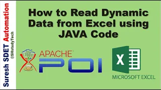 How to Read Dynamic Data from Excel using JAVA Code Apache POI
