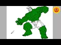 Hulk Coloring Page Hulk Marvel Coloring Coloring Page for Kids