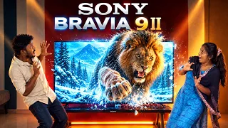 தியேட்டர் மாதிரி பிரம்மாண்ட Sony TV🤩