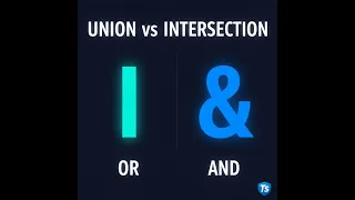 TypeScript Union Intersection Types Explained for Beginners