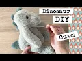 Adorable Dinosaur DIY Plush Soft Toy Sewing Step-by-step for Beginner Great Gift for Baby Boy
