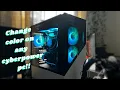 HOW CHANGE TO ANY COLOR ON CYBERPOWER PC RGB LIGHTING MOTHERBOARD CONTROL