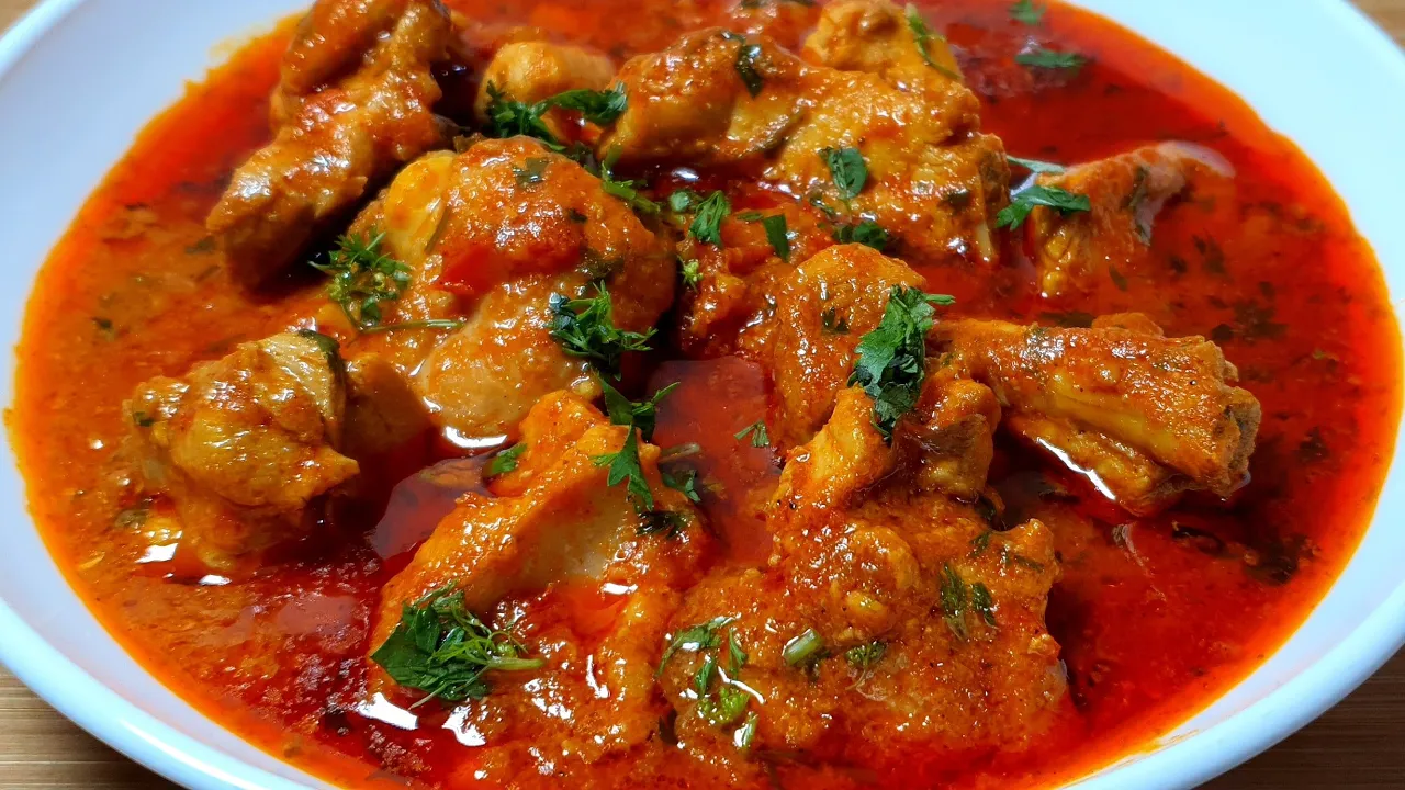 REZEPT: Rotes Thai Curry mit Hähnchen und Gemüse | thailändisch kochen. 