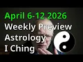 Astrology and the I Ching for the week of April 6 2026