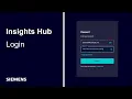 Insights Hub - Login