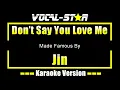 Download Lagu Don't Say You Love Me - Jin KARAOKE