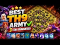 Best TH9 Attack Strategy 2026 3-Star Every Base Clash of Clans
