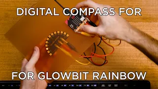 Compass Project For GlowBit Rainbow Micro bit