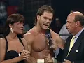 Chris Benoit debuts the Crippler Crossface Promo with Ric Flair Woman 1997 WCW