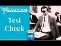 Test Check - Codesignal