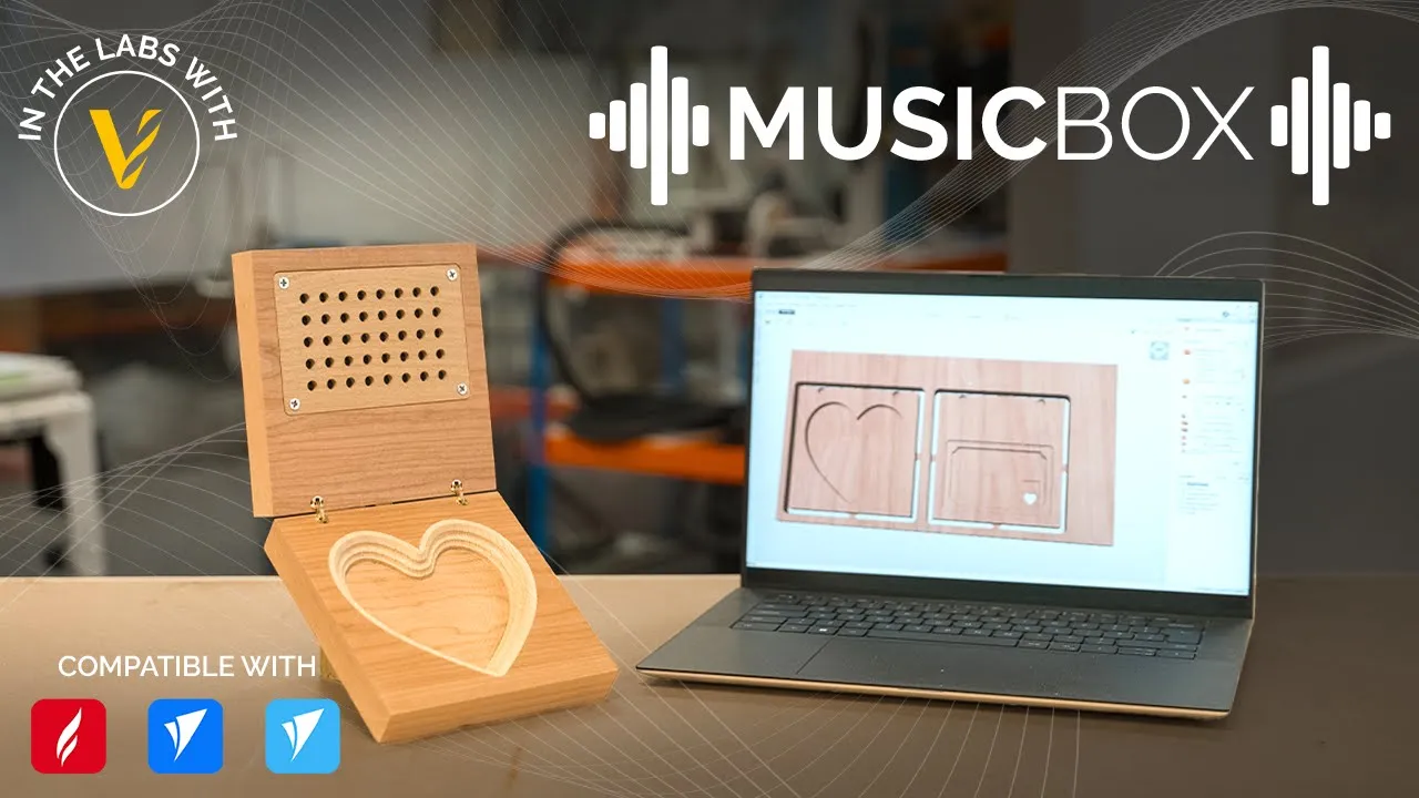 Music Box | In the Labs Vectric | FREE CNC Projects Music Box | In the Labs Vectric | FREE CNC Projects