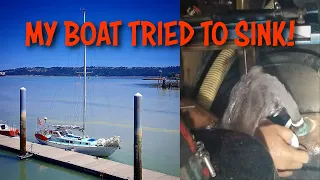 My Boat tried to sink! Broken through hull!