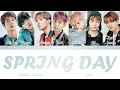 Download Lagu BTS (防弾少年団) - Spring Day (Japanese Version) [Color Coded Kan_Rom_Eng]