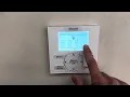 Getting to Field settings and applying a temperature offset BRC1E73