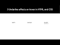 How to create an Awesome Underline Hover Effects with HTML5 and CSS3