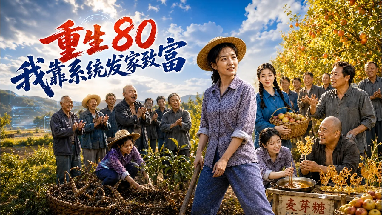 【完结超清】《重生80:我靠系统发家致富》#最新短劇全集#短劇全集#短劇#熱門短劇#短劇推薦#大陸短劇#AI短剧#初六剧场 poster