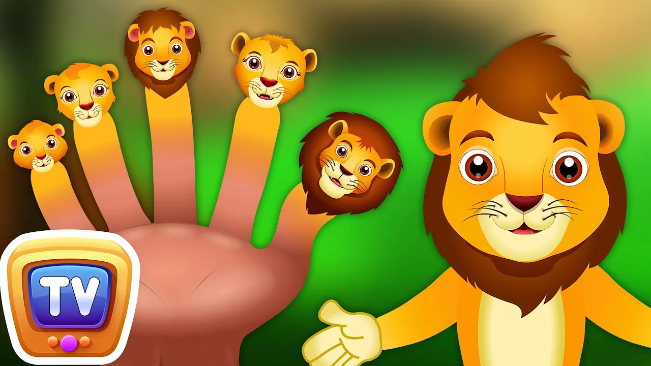 Lion Finger Family | ChuChu TV Animal Finger Family Songs & Nursery Rhymes #fingerfamily Lion Finger Family | ChuChu TV Animal Finger Family Songs & Nursery Rhymes #fingerfamily