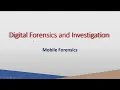 Mobile Forensics Basics